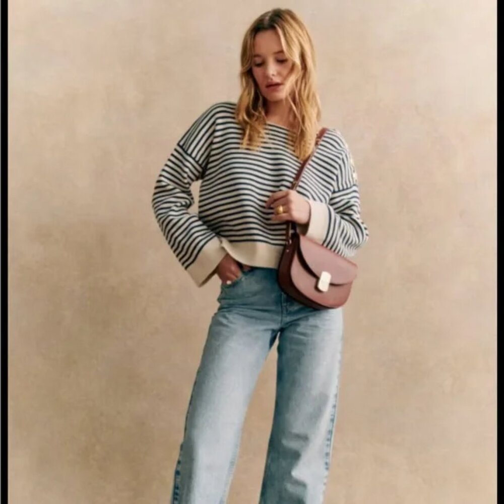 Sezane Daisy jumper Size S - Picture 2 of 12